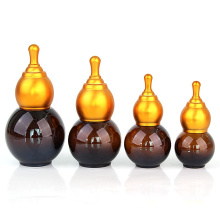 Fancy ball 10ml 20ml 30ml 50ml amber essential aromatherapy oil glass bottles with screw cap